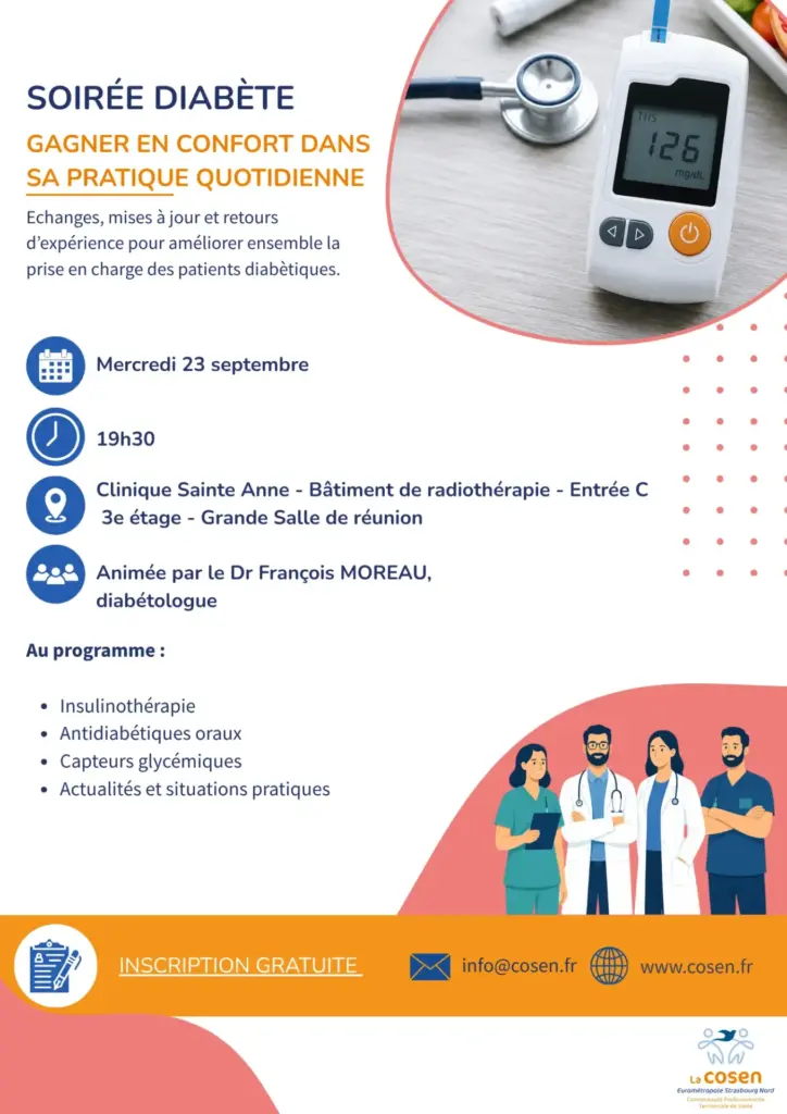 Diabete gagner en confort dans sa pratique quotidienne