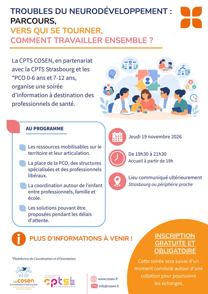 Troubles du neurodéveloppement Parcours, vers qui se tourner, comment travailler ensemble