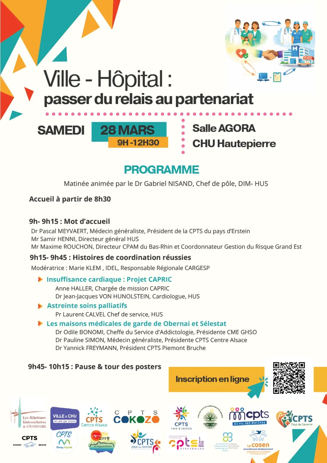 Ville Hôpital du relais au partenariat