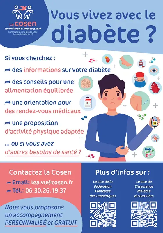 Information diabète Strasbourg